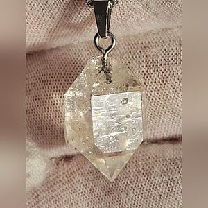 ✨️ 26.35ct Herkimer Diamond Crystal Pendant AAAA QUALITY 💖